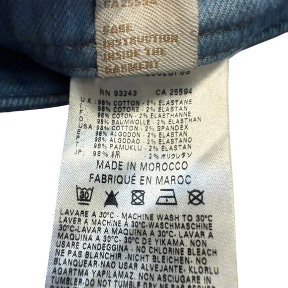 Diesel Womens jeans, Magic, light wash, stretch, low-rise, skinny, 28x34 - Picture 7 of 9